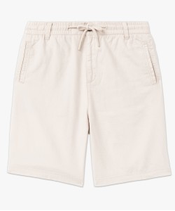 Bermuda uni contenant du lin homme